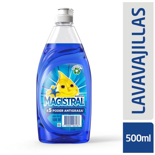 Detergente Magistral Ultra Marina Botella 500 Ml.