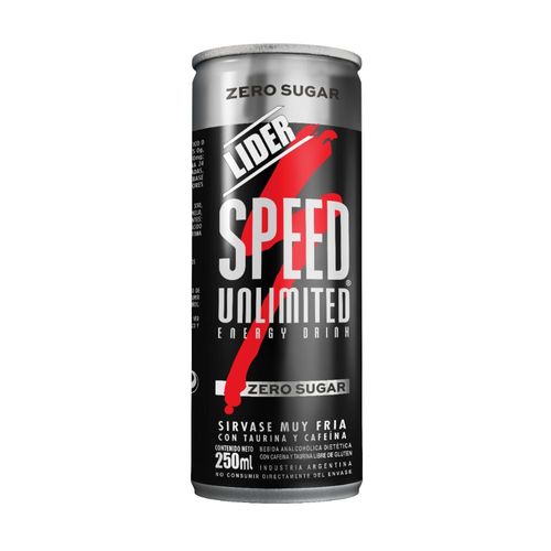 Bebida Energizante Zero Speed 250 Ml.
