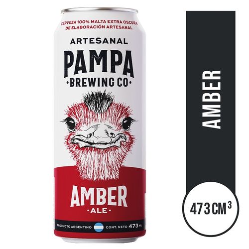 Cerveza Brewing Amber Ale Pampa 473 Ml.