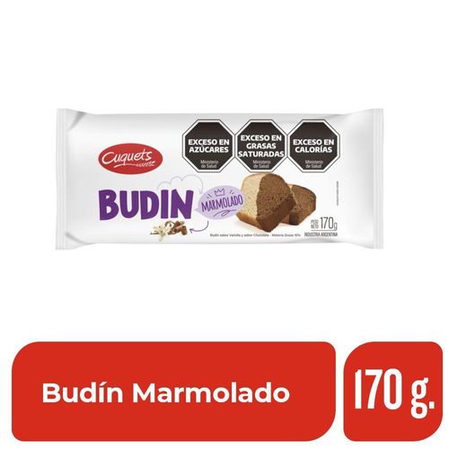 Budín Cuquets Marmolado 170 Gr.