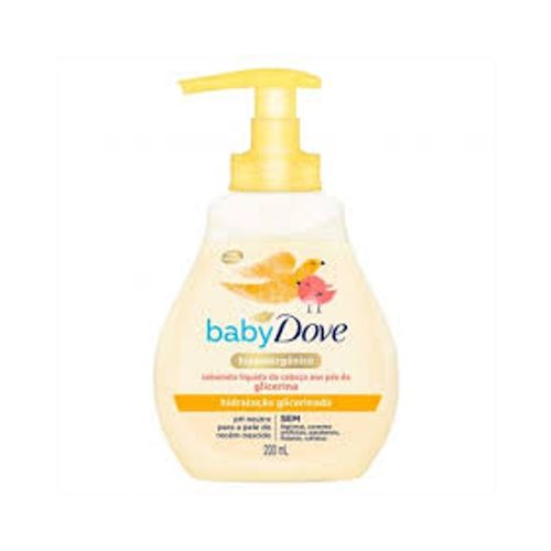 Jabon Liquido Glicerina Dove Baby 200 Ml.